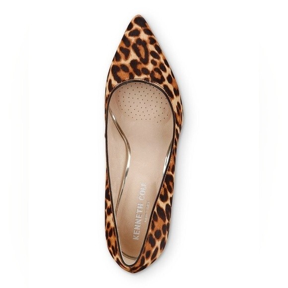 Kenneth Cole New York Shoes - Kenneth Cole Morgan Animal Print Calf Hair Pointed Toe Pump size 8.5